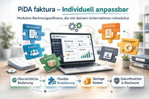 PiDA faktura, individuell anpassbare Software