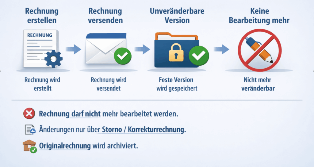 GoBD konforme Rechnung