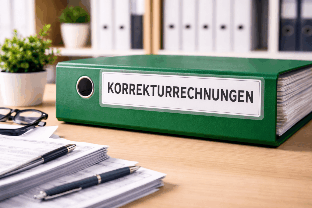 Rechnungen korrigieren