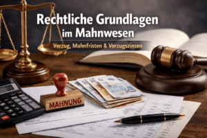 Rechtliche Grundlagen im Mahnwesen