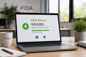 Update PiDA faktura 9.8.3 (B5)