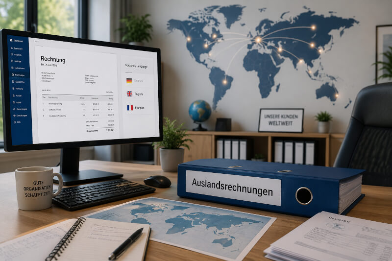 Mehrsprachiges Rechnungsprogramm PiDA faktura