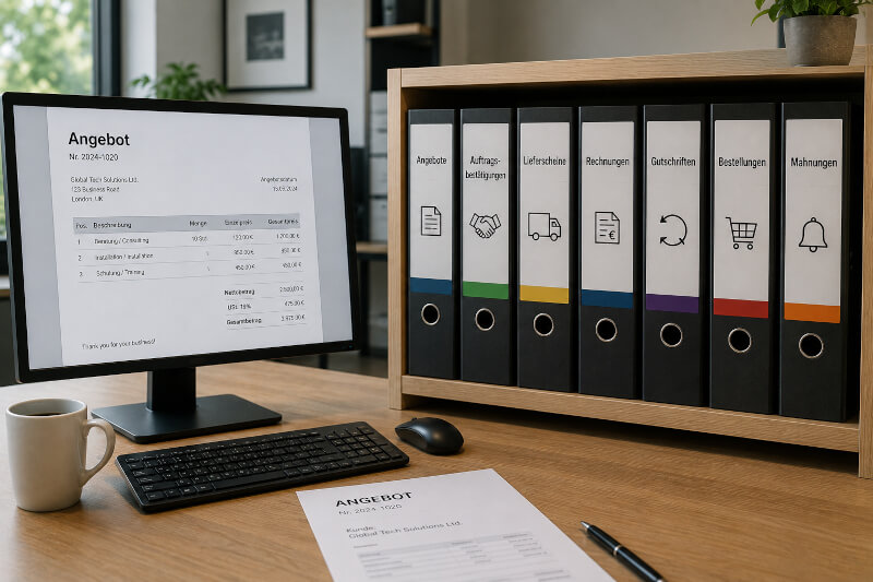 Rechnungssoftware für internationale Aufträge